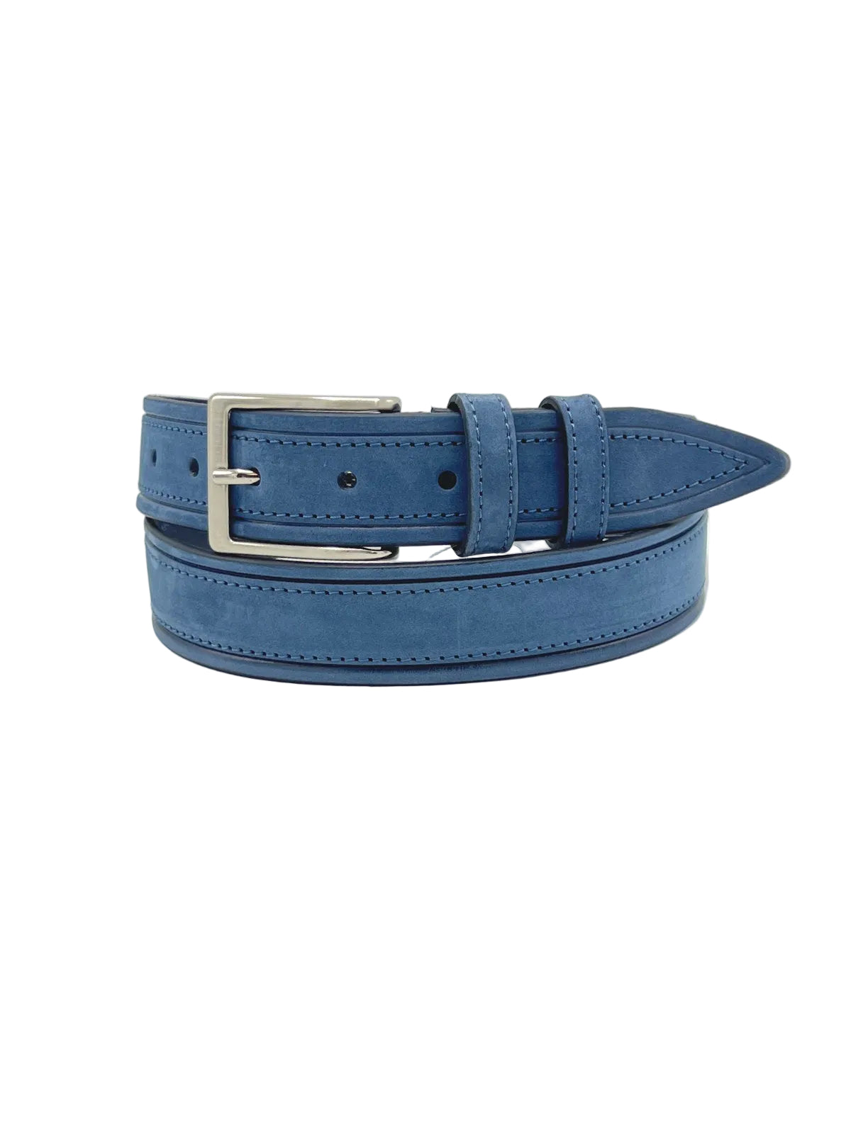 Suede Leather Belts for Men, Made in Italy, Suie Valentini, art. 1651.35