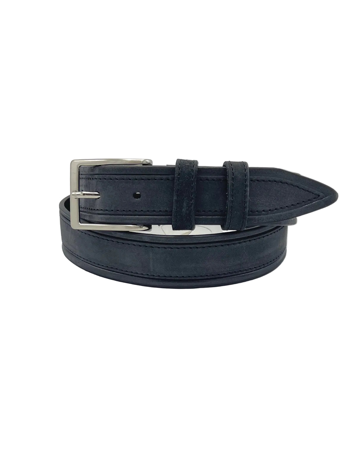 Suede Leather Belts for Men, Made in Italy, Suie Valentini, art. 1651.35