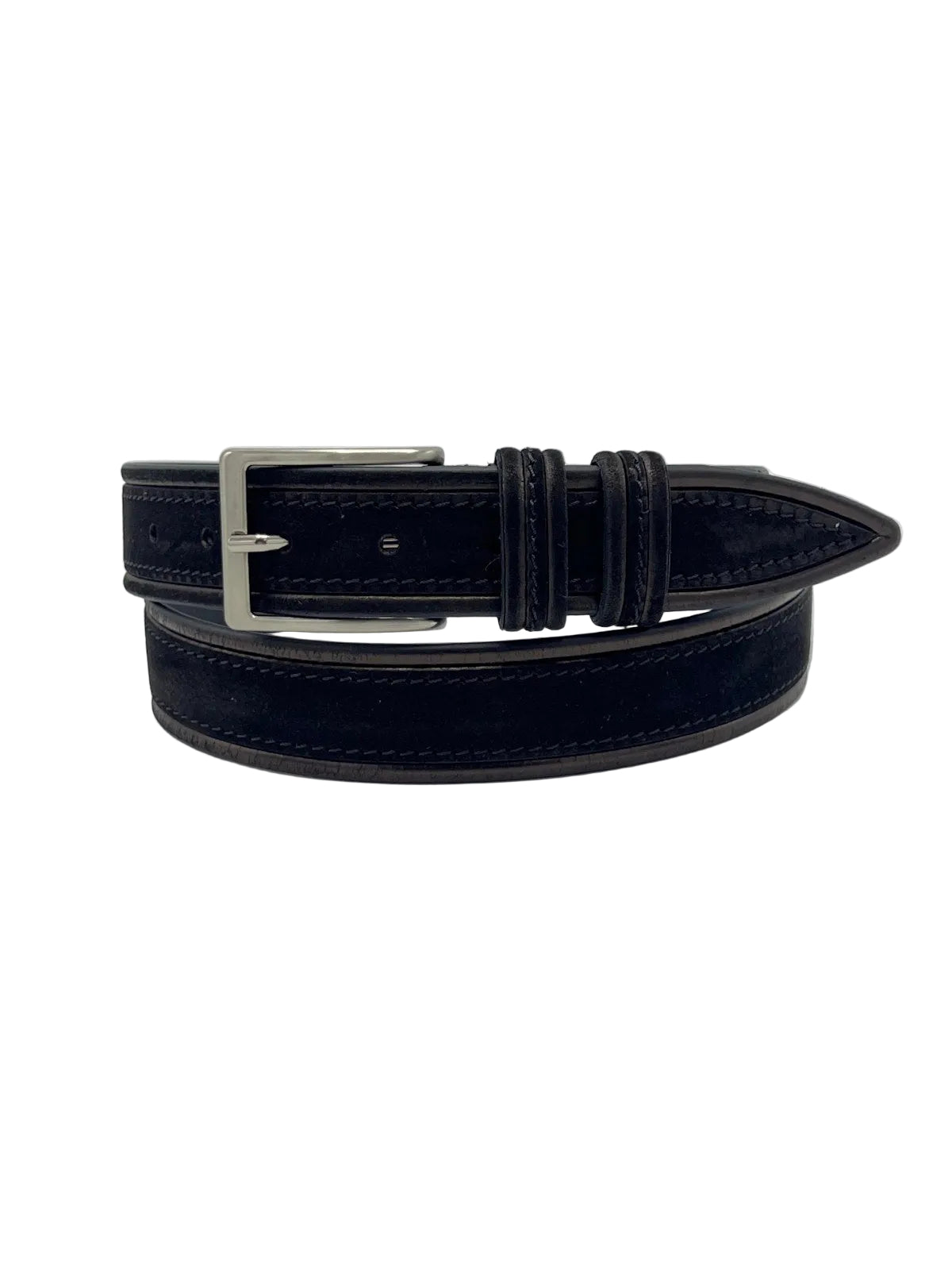 Suede Leather Belts for Men, Made in Italy, Suie Valentini, art. 1651.35