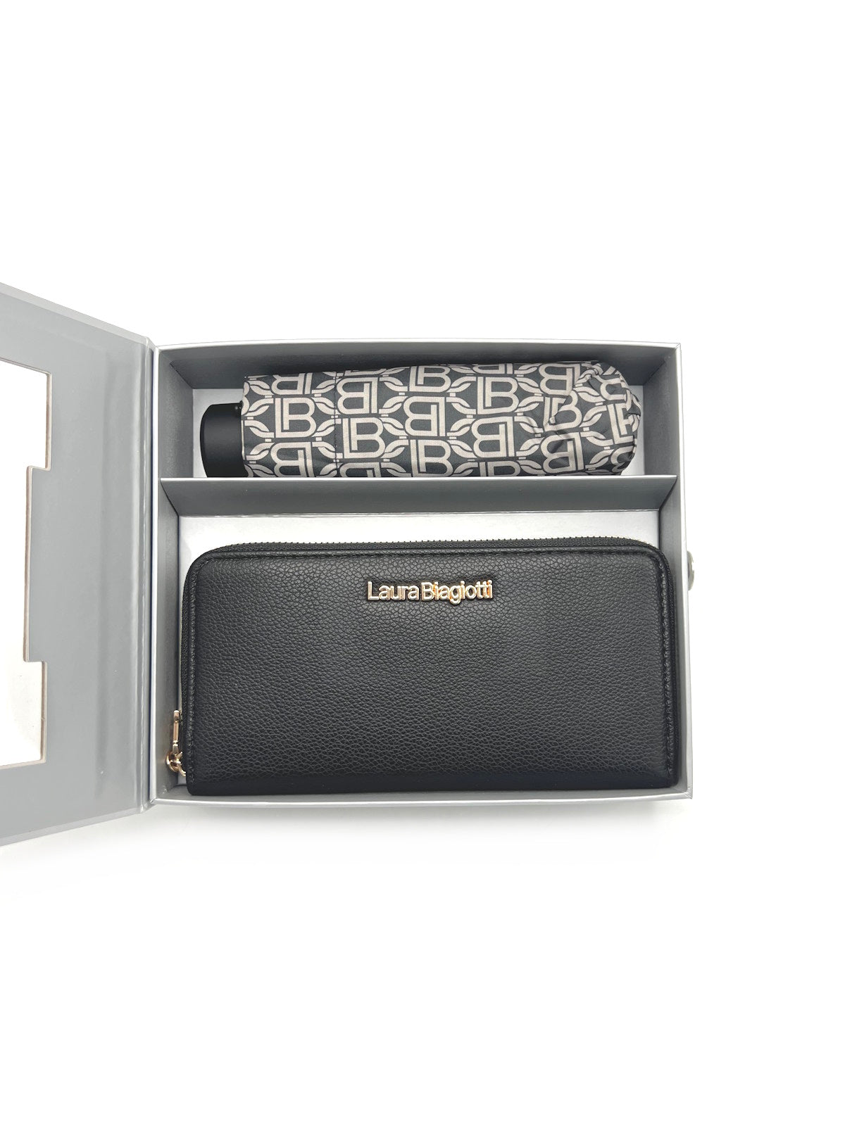 Valentine's Day Gift | Women's Eco Leather Wallet & Umbrella Set, art. CLB25W-050