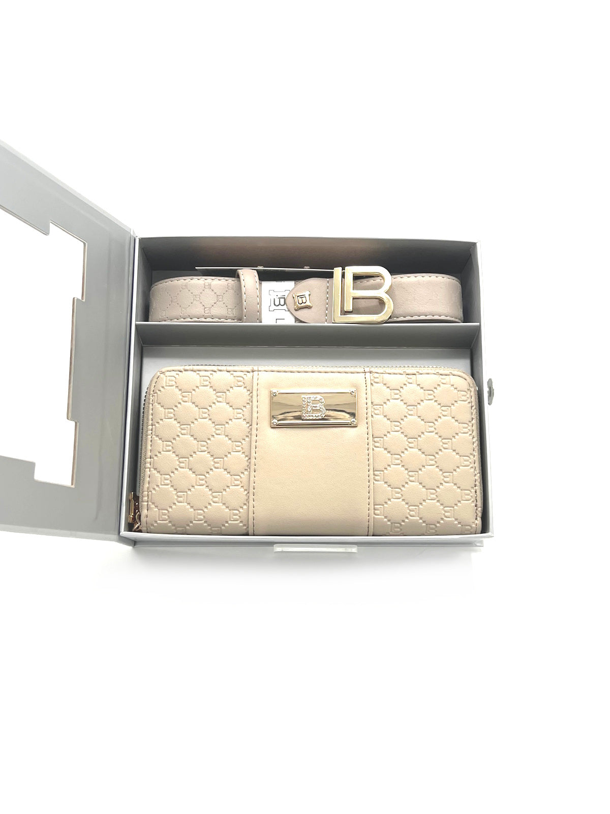 Valentine's Day Gift | Women's Eco Leather Belt & Wallet Set, art. CLB25W-042