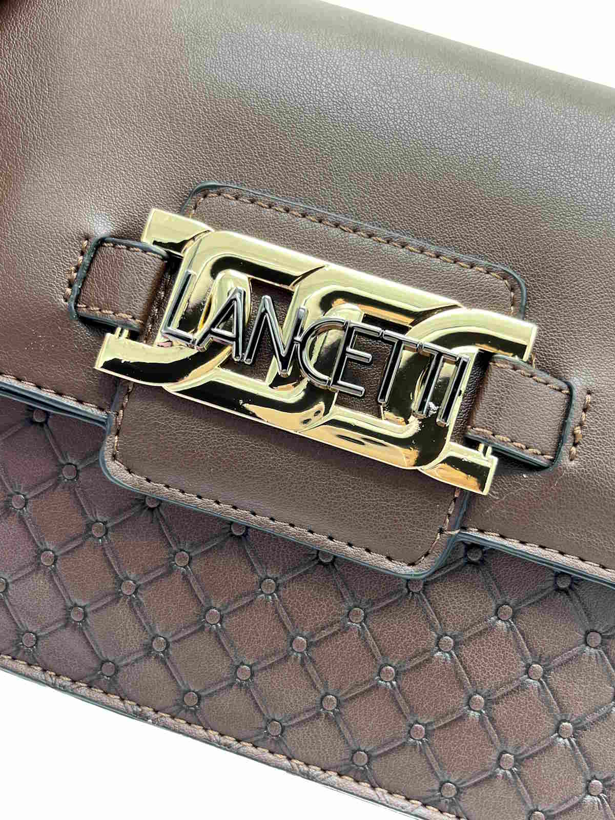 Eco leather chain bag, brand Lancetti, art. LL23110-1