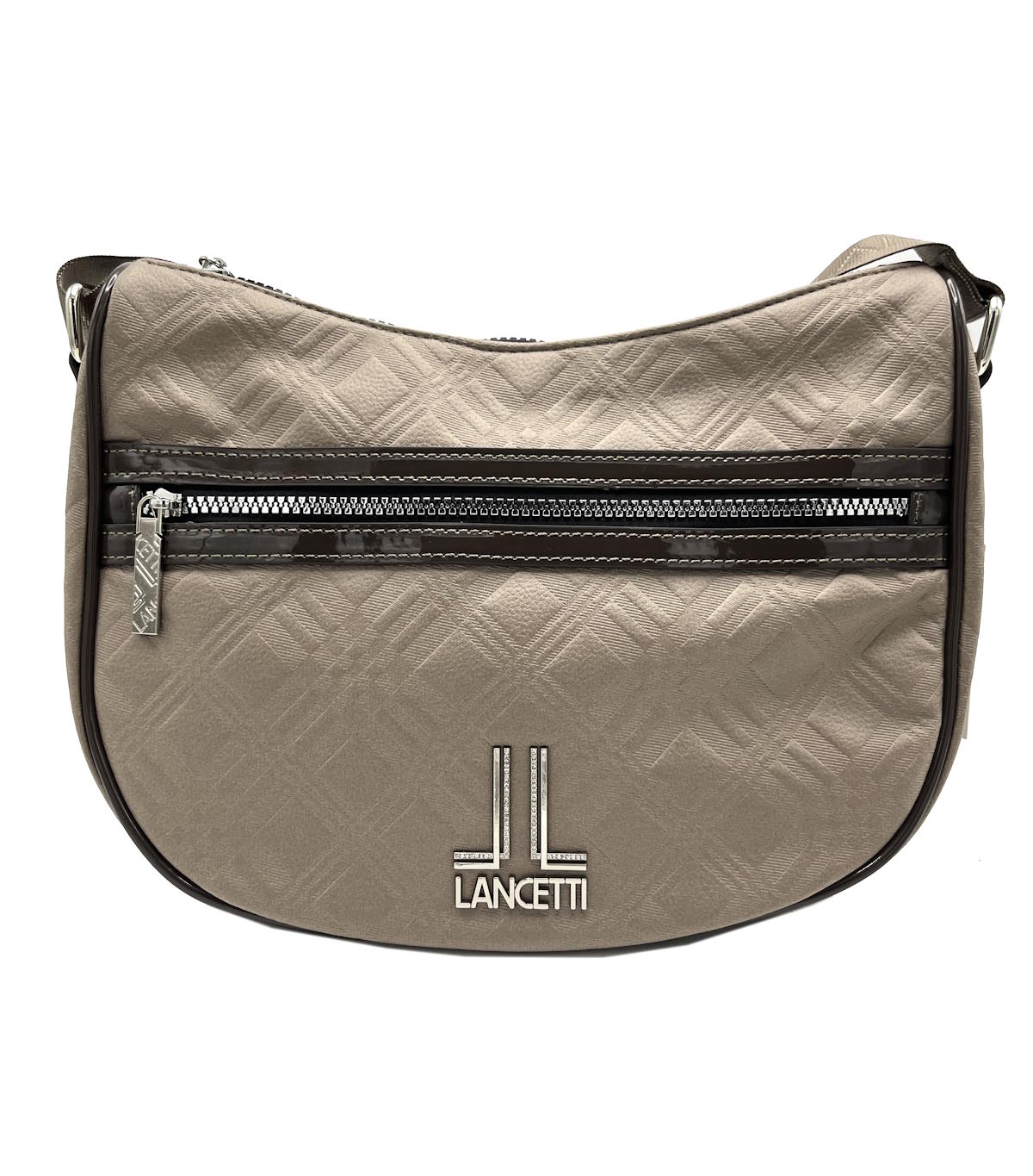 Eco leather crossbody bag, brand Lancetti, art. LL23100