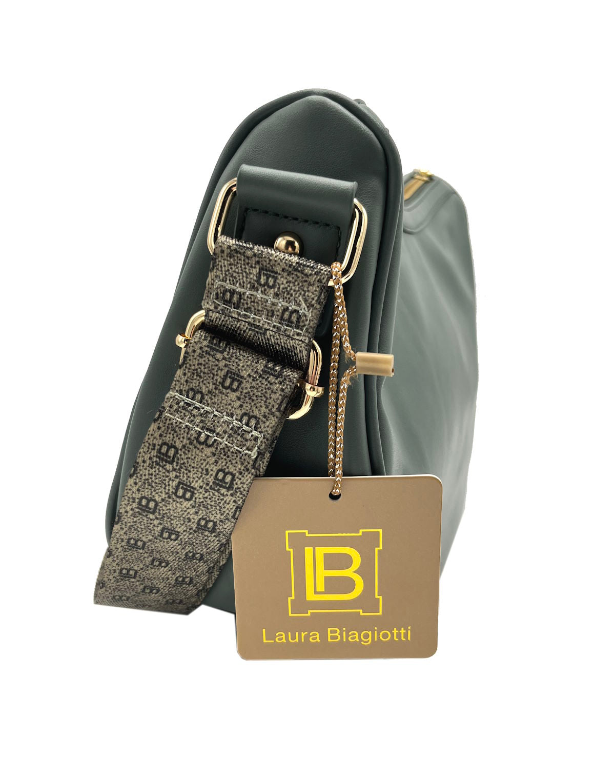 Eco leather shoulder bag, brand Laura Biagiotti, art. LB106-1