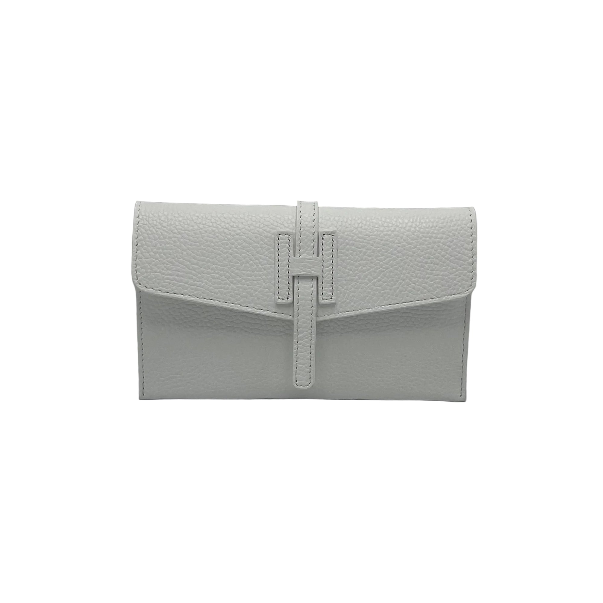 Mini pochette in vera pelle, Made in Italy, art. 112592
