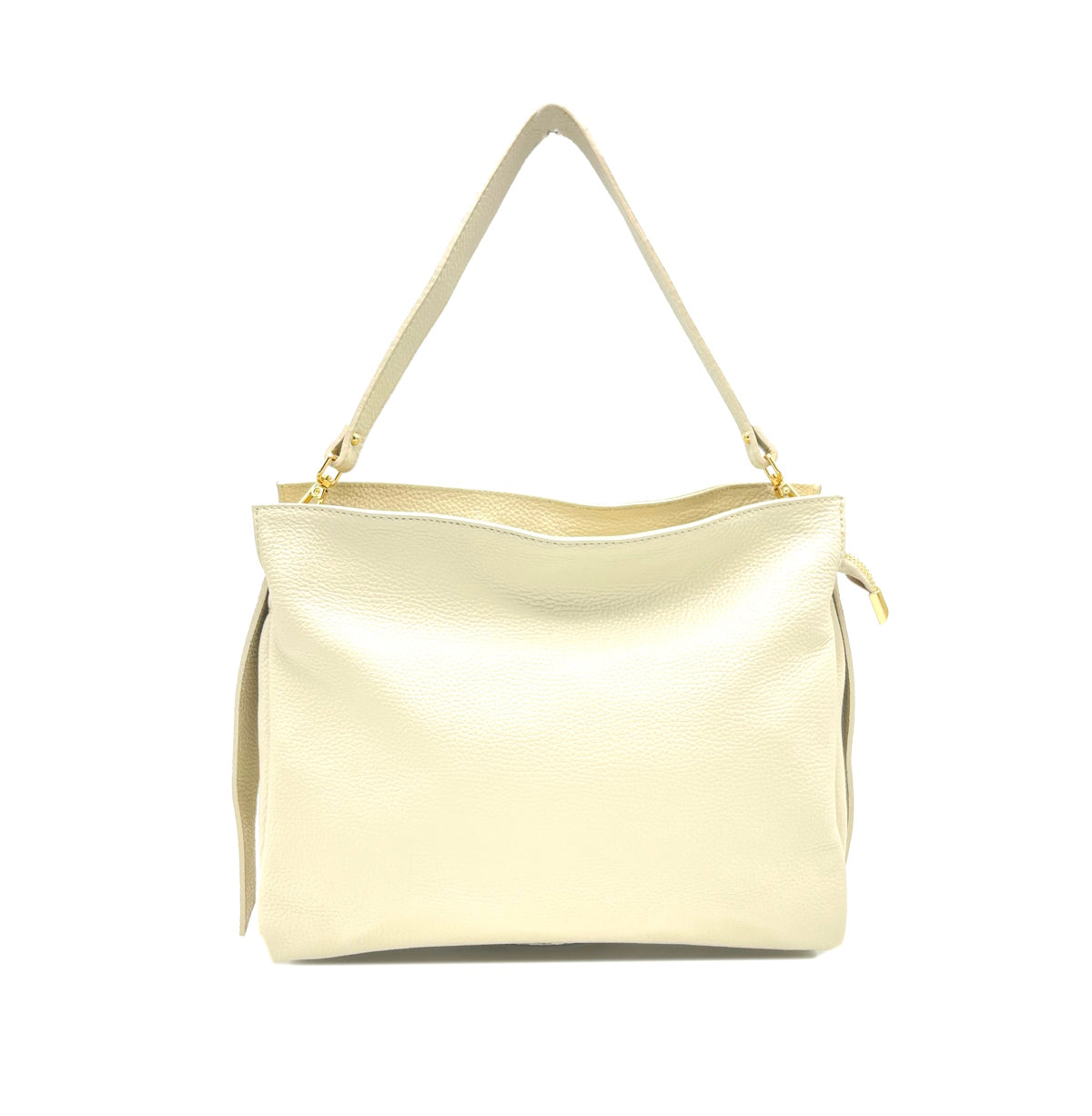 Genuine leather shoulder bag, Made in Italy, art. 112487