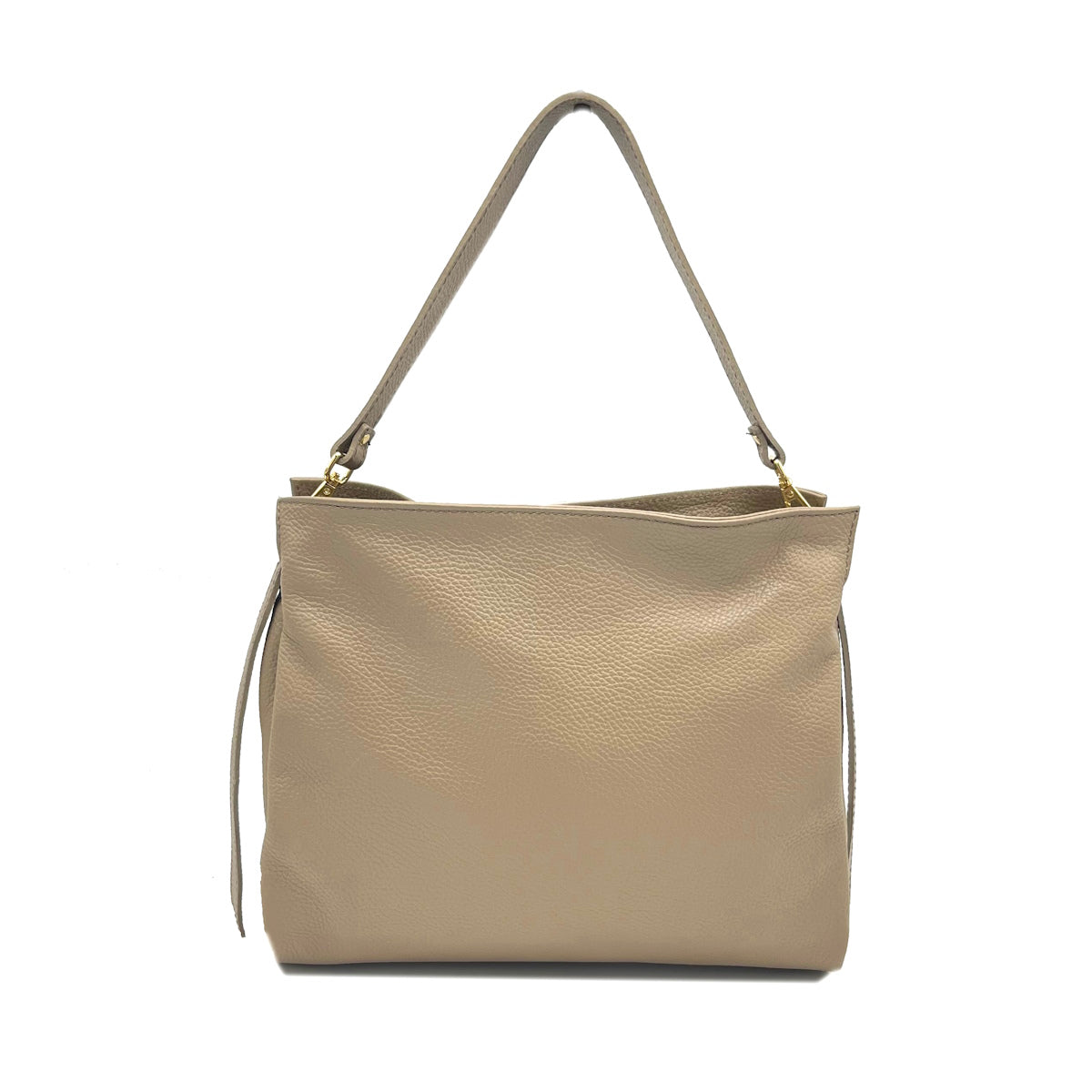 Genuine leather shoulder bag, Made in Italy, art. 112487