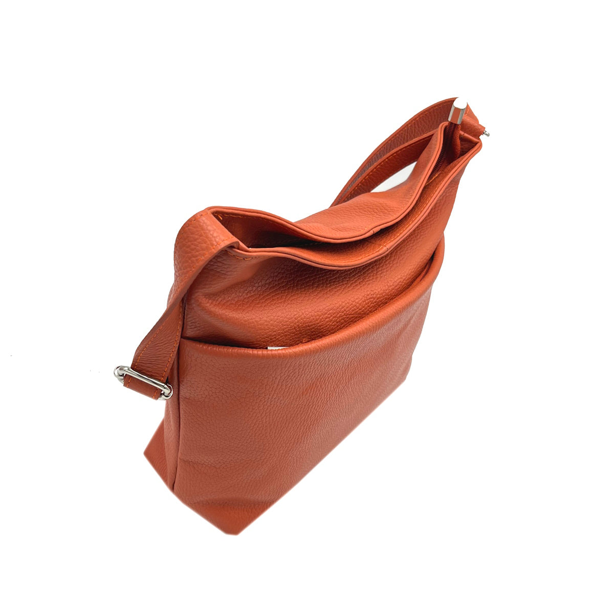 Genuine leather shoulder bag, Made in Italy, art. 112483