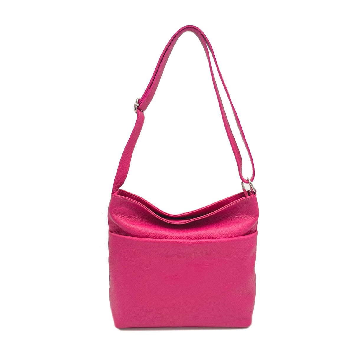 Genuine leather shoulder bag, Made in Italy, art. 112483