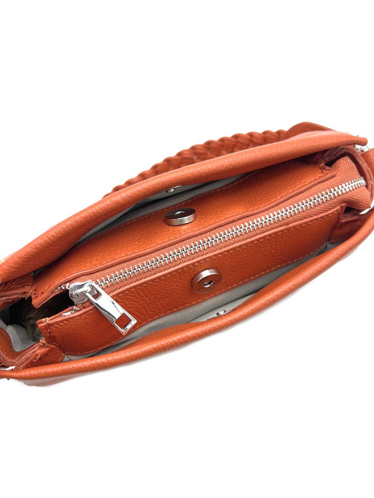 Borsa a tracolla in vera pelle, Made in Italy, art. 112621