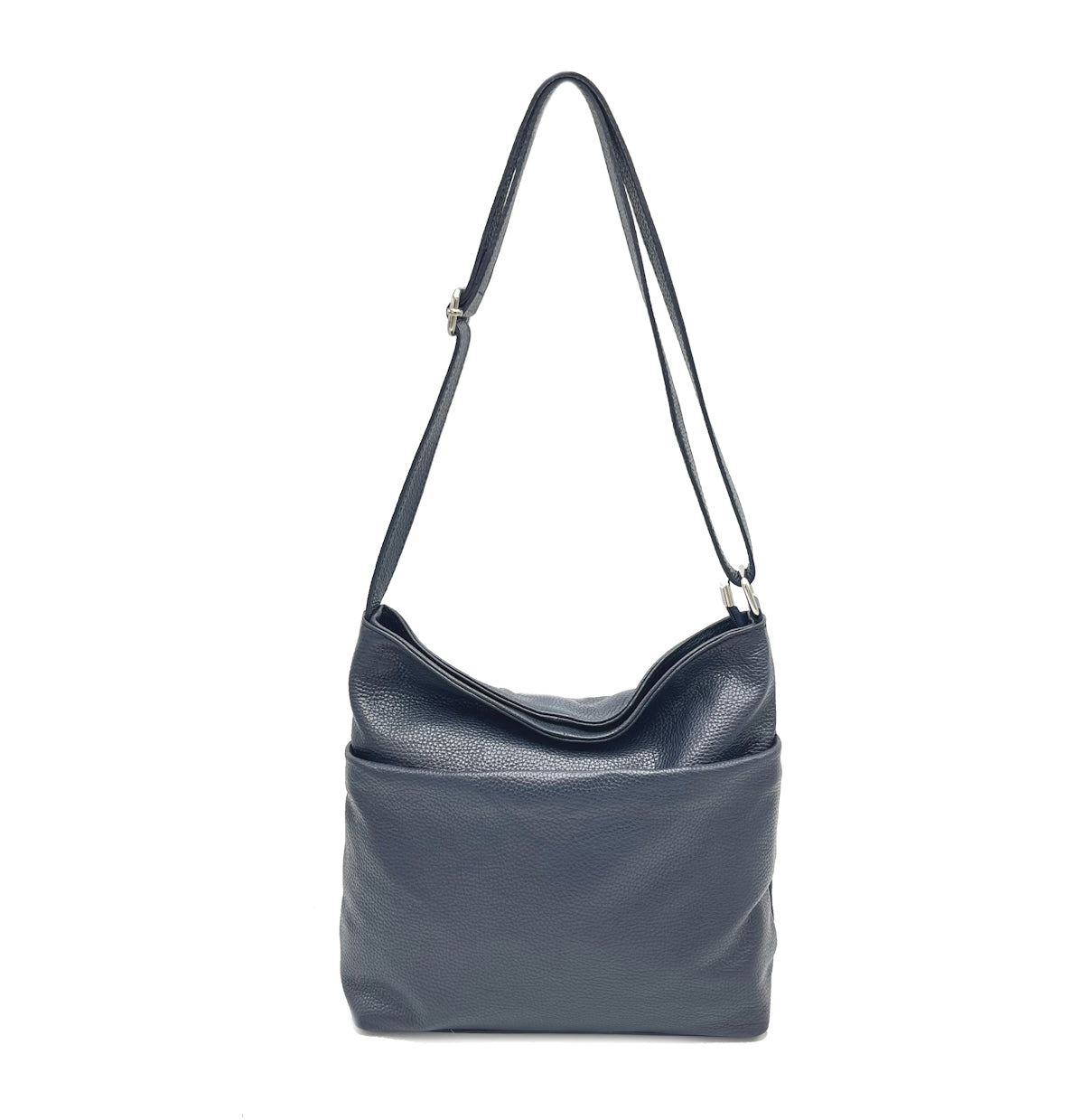 Genuine leather shoulder bag, Made in Italy, art. 112483