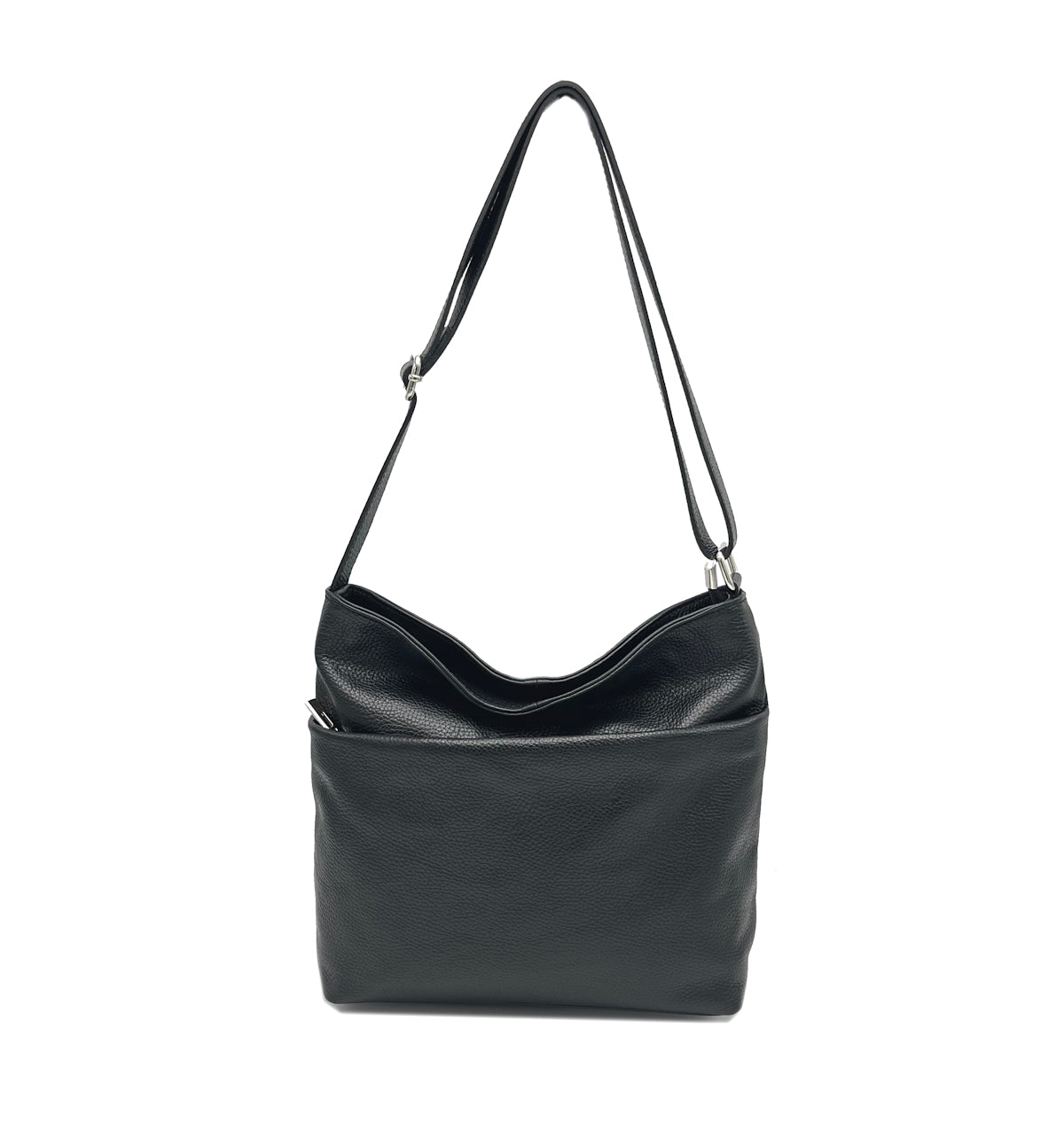 Genuine leather shoulder bag, Made in Italy, art. 112483