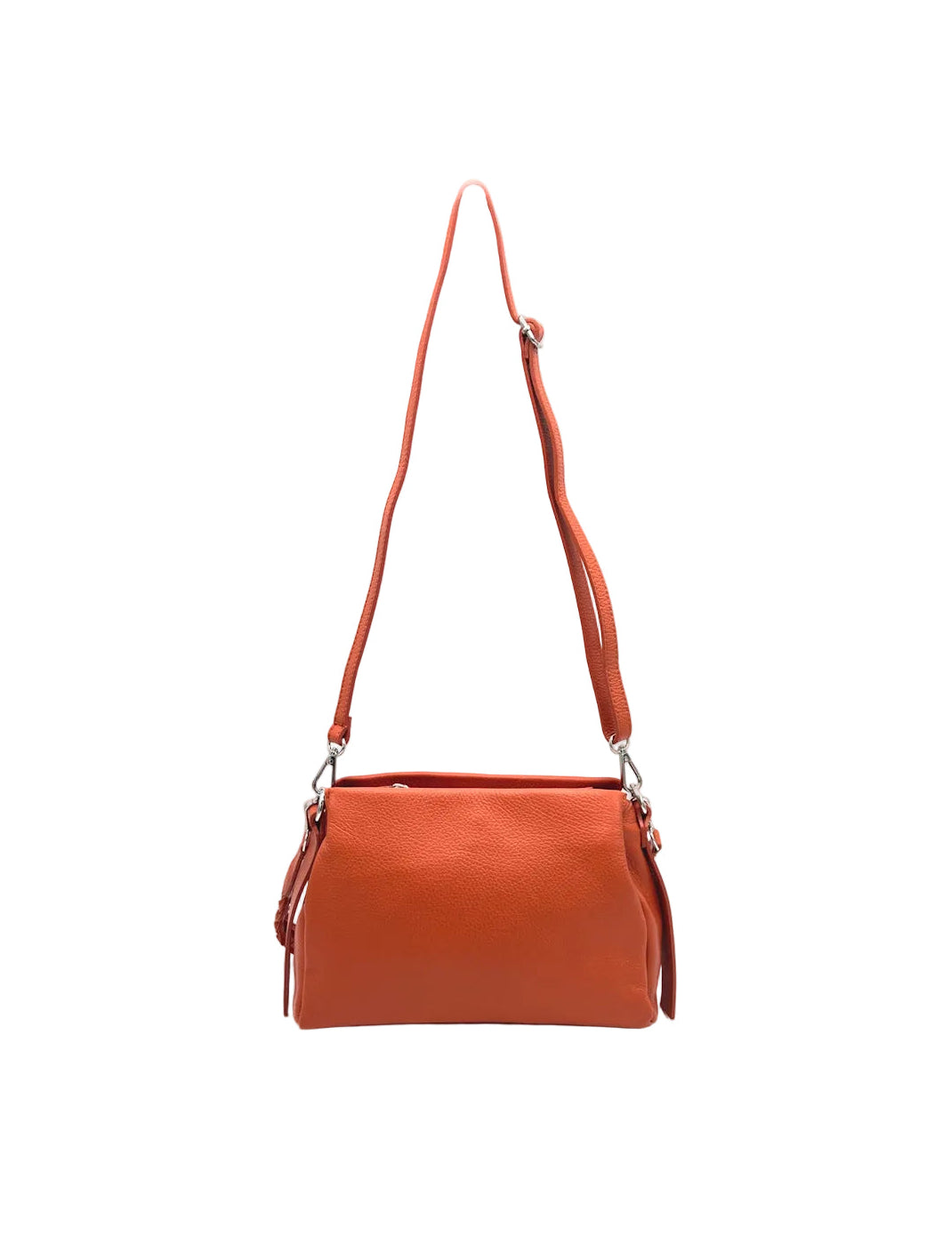 Borsa a tracolla in vera pelle, Made in Italy, art. 112621