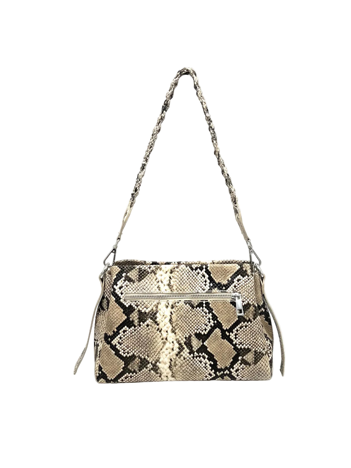 Women's Genuine Leather Shoulder Bag, Made in Italy, art. 112696