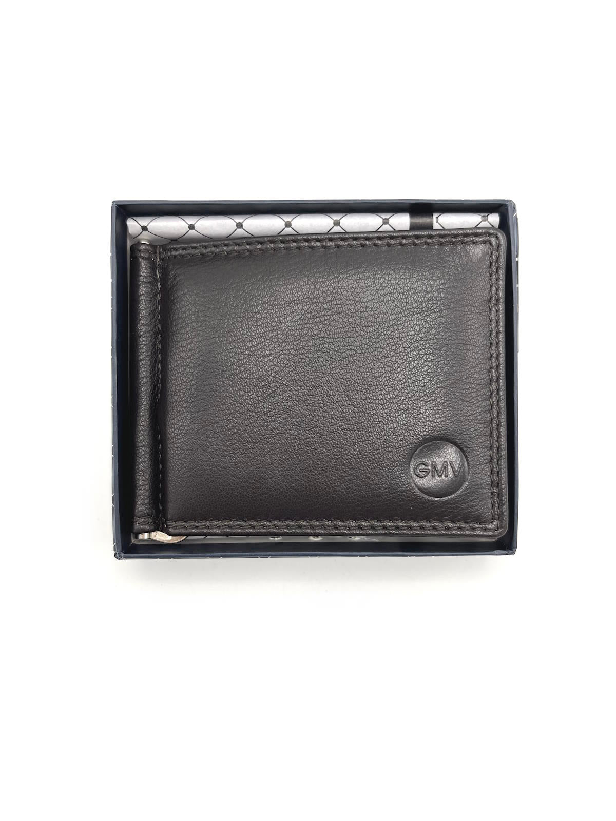 Portafoglio in vera pelle, marca GMV, art. GMV80-24