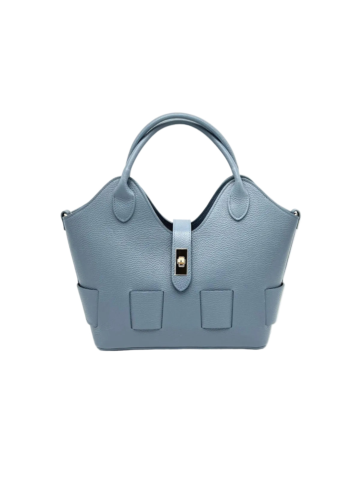 Borsa a tracolla in vera pelle, Made in Italy, art. 112599