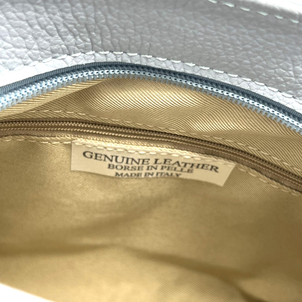 Summer collection, genuine leather shoulder bag, Made in Italy, art. 112562