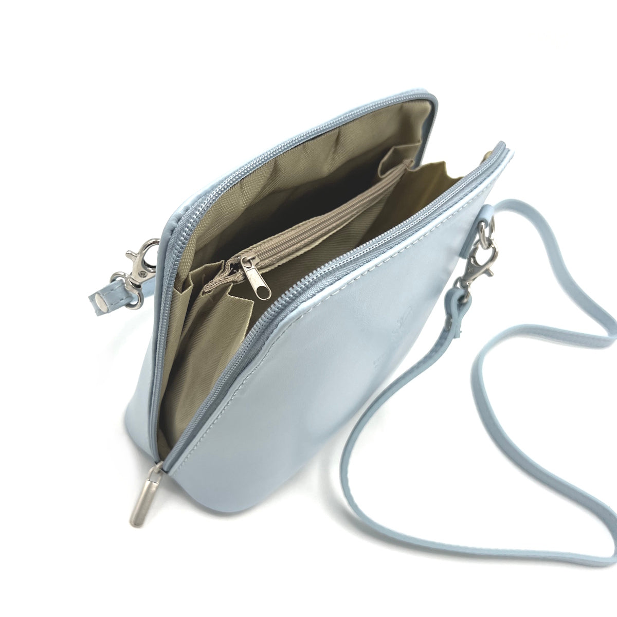 Genuine leather shoulder bag, Made in Italy, art. 112603