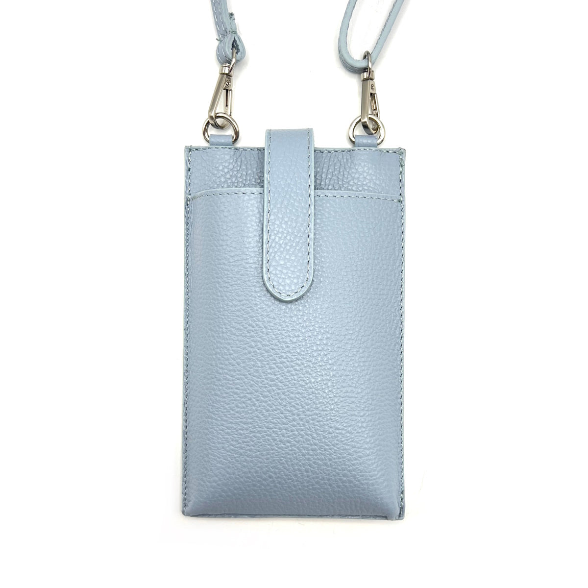 Summer collection, genuine leather phone bag, Made in Italy, art. 112560