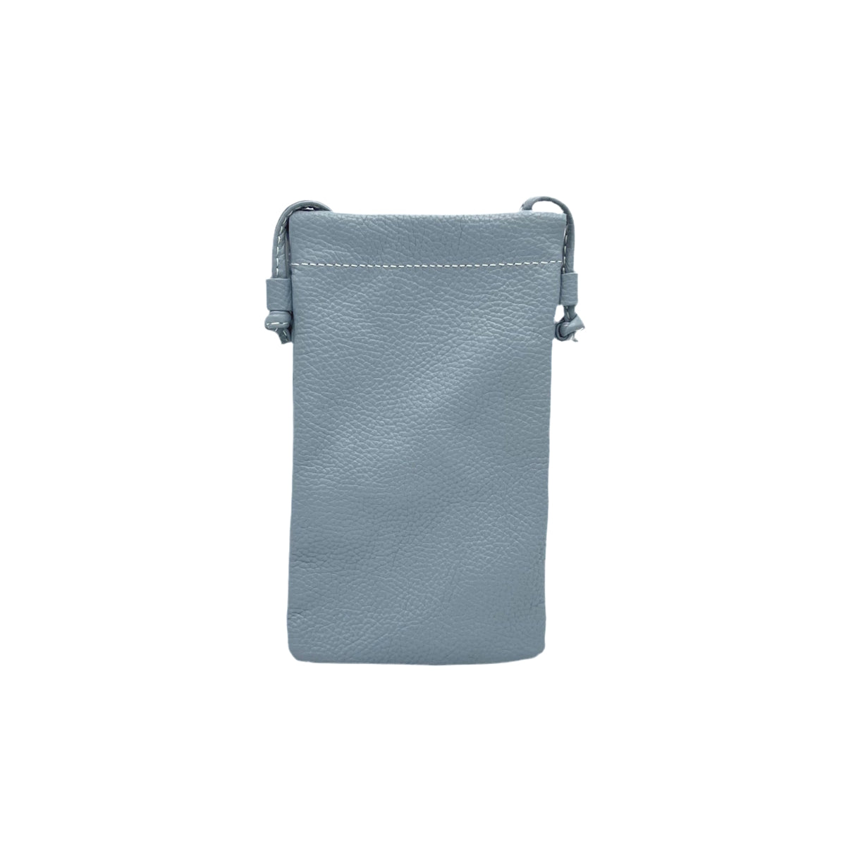 Genuine leather crossbody phone bag, Made in Italy, art. 112628