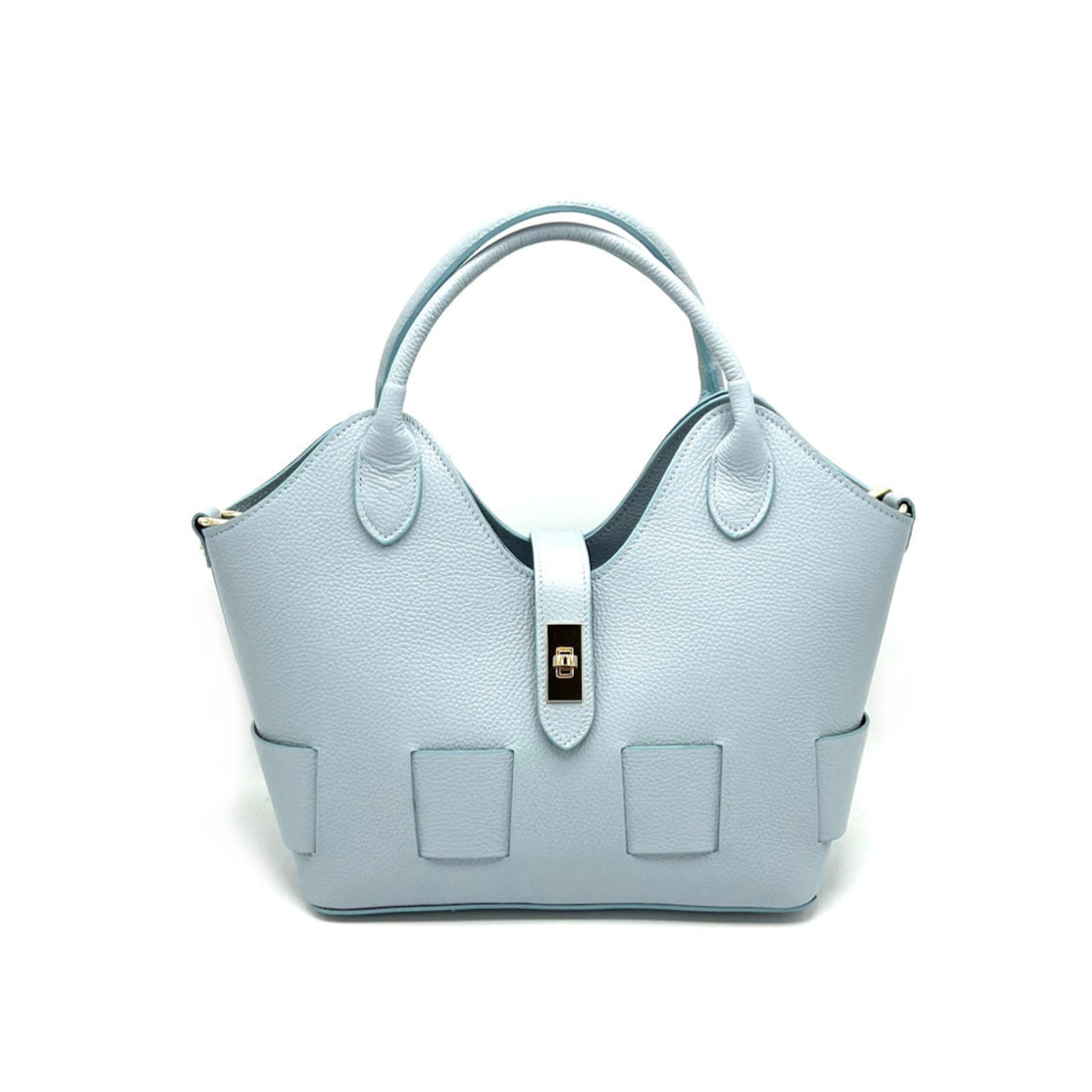 Genuine leather shoulder bag, Made in Italy, art. 112599