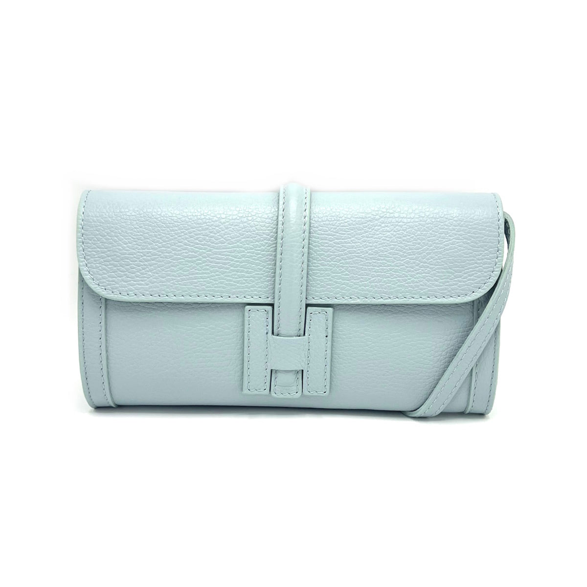 Pochette in pelle laminata, Made in Italy, art. 112532LA