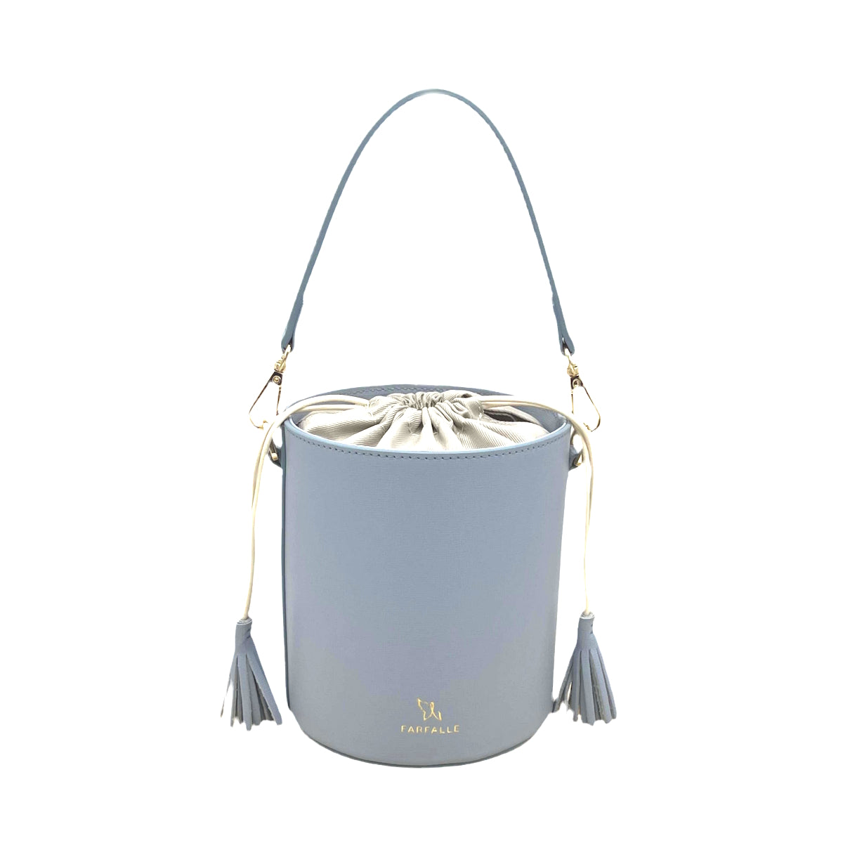 Genuine leather bucket bag, Made in Italy, art. 112613