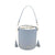 Genuine leather bucket bag, Made in Italy, art. 112613