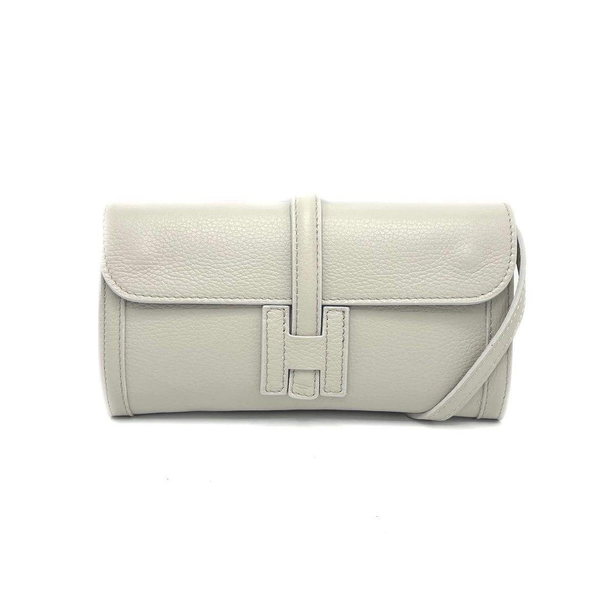 Pochette in pelle laminata, Made in Italy, art. 112532LA