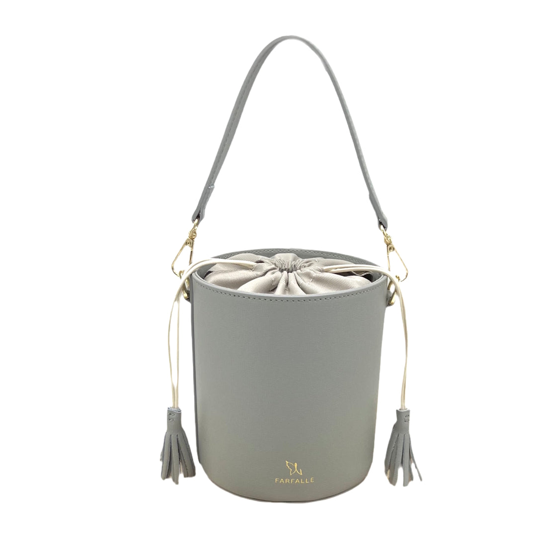 Genuine leather bucket bag, Made in Italy, art. 112613