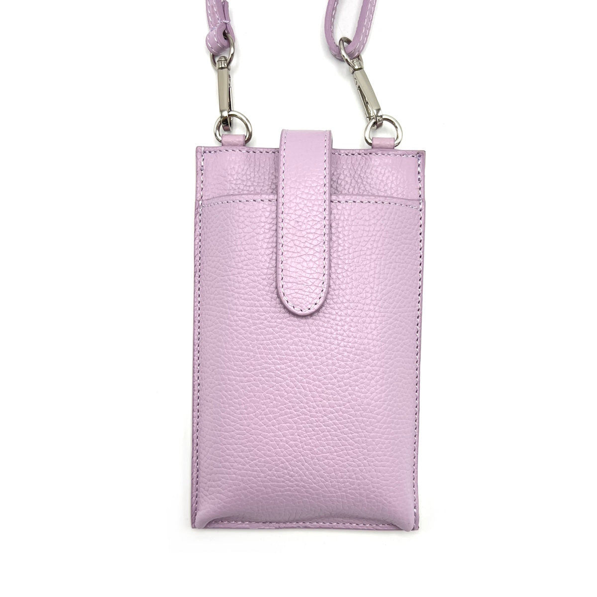 Summer collection, genuine leather phone bag, Made in Italy, art. 112560