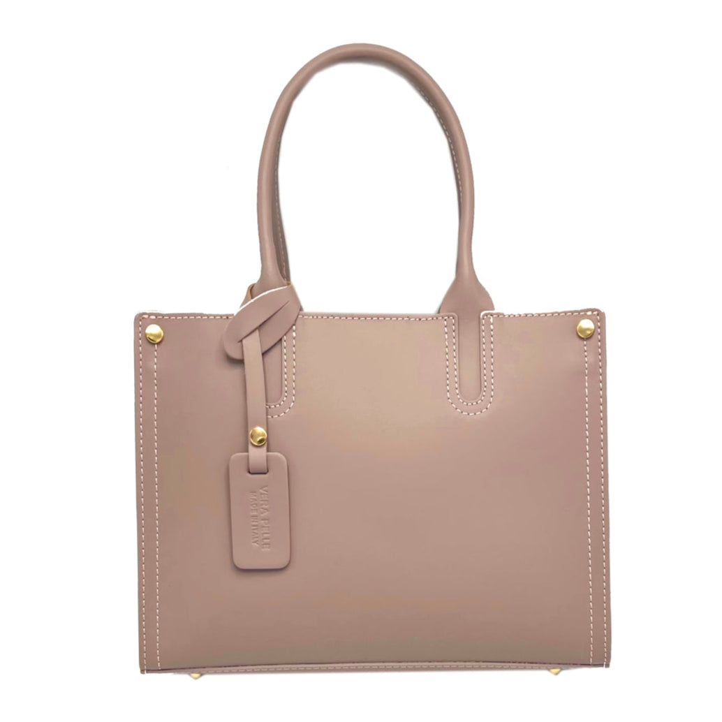 Genuine leather handbag, Made in Italy, art. 112577