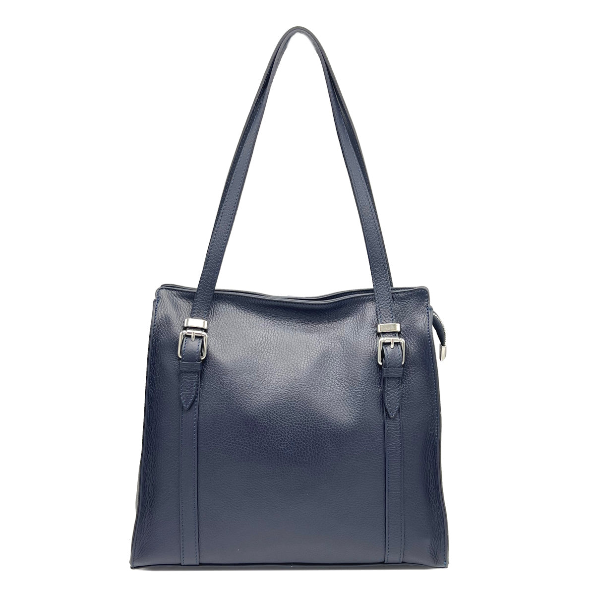 Genuine leather tote bag, Made in Italy,  art. 112579