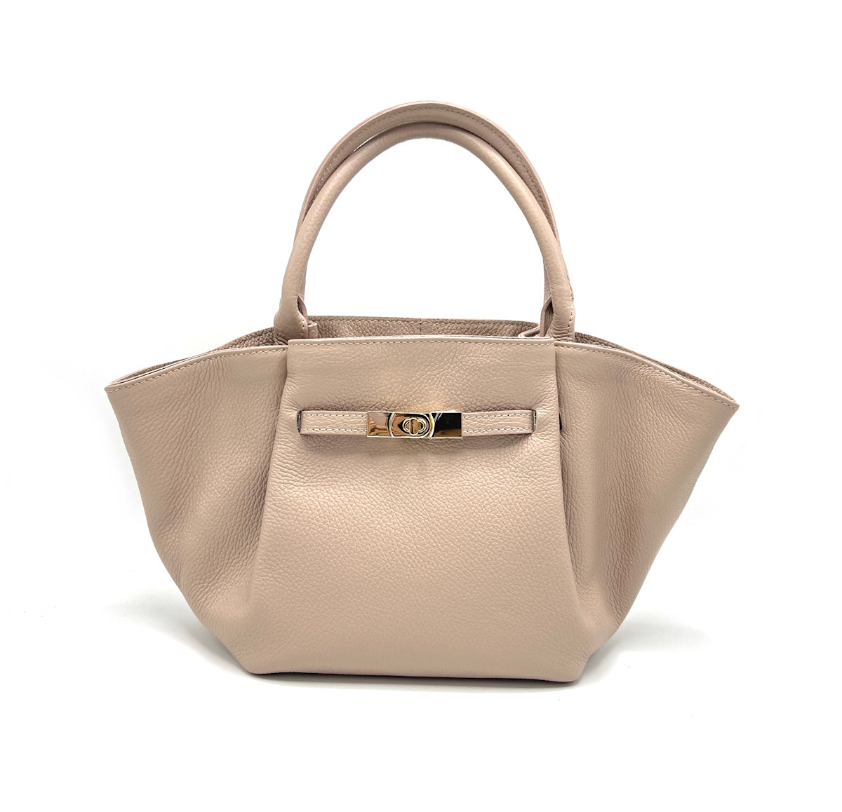 Genuine leather handbag, Made in Italy, art. 112552