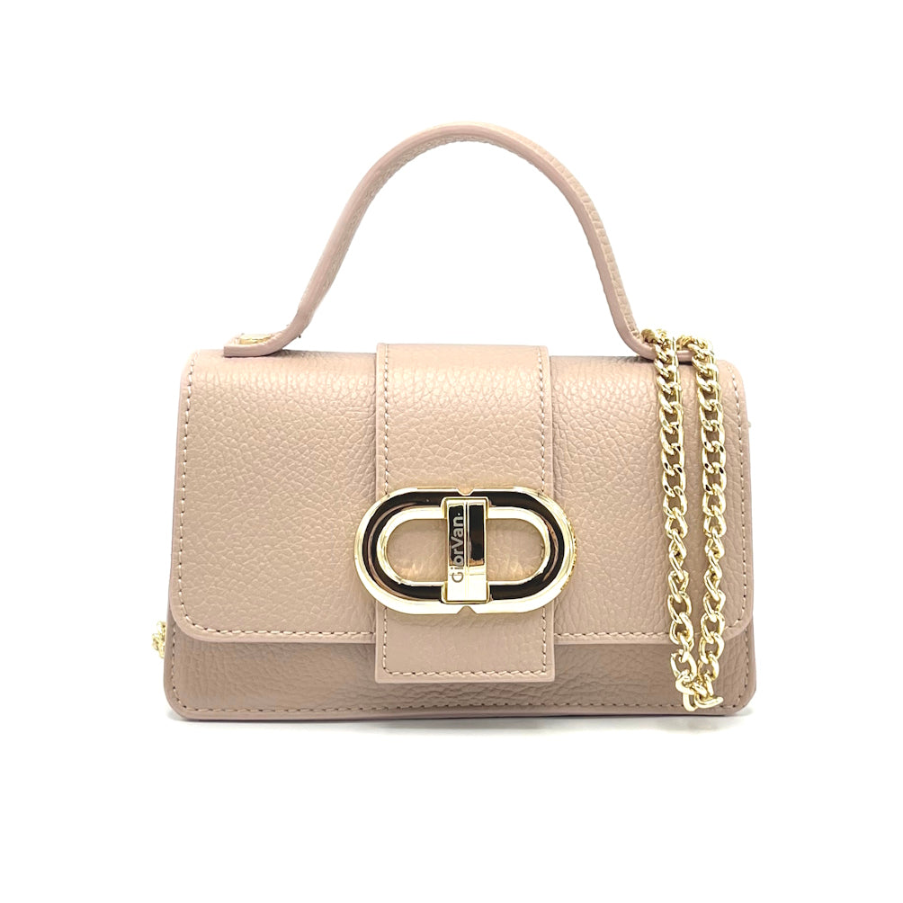 Genuine leather clutch bag, Mini size, Made in Italy, art. 112413GV