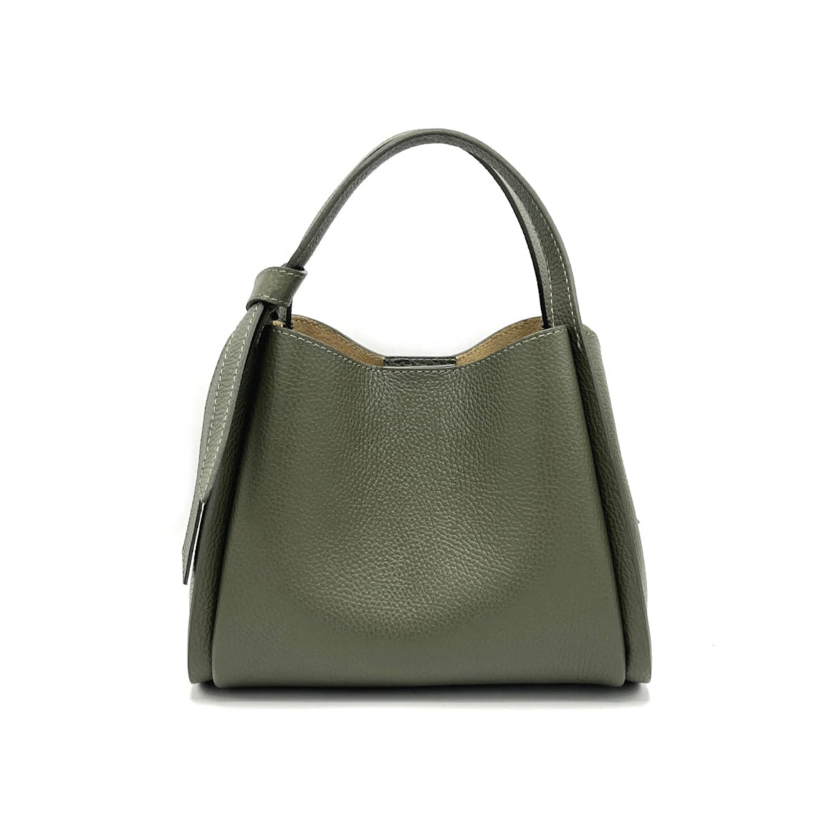 Genuine leather handbag, Made in Italy, art. 112551