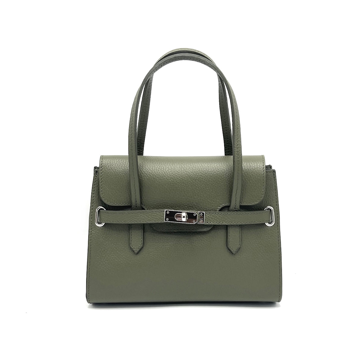 Genuine leather shoulder bag, Made in Italy, art. 112598