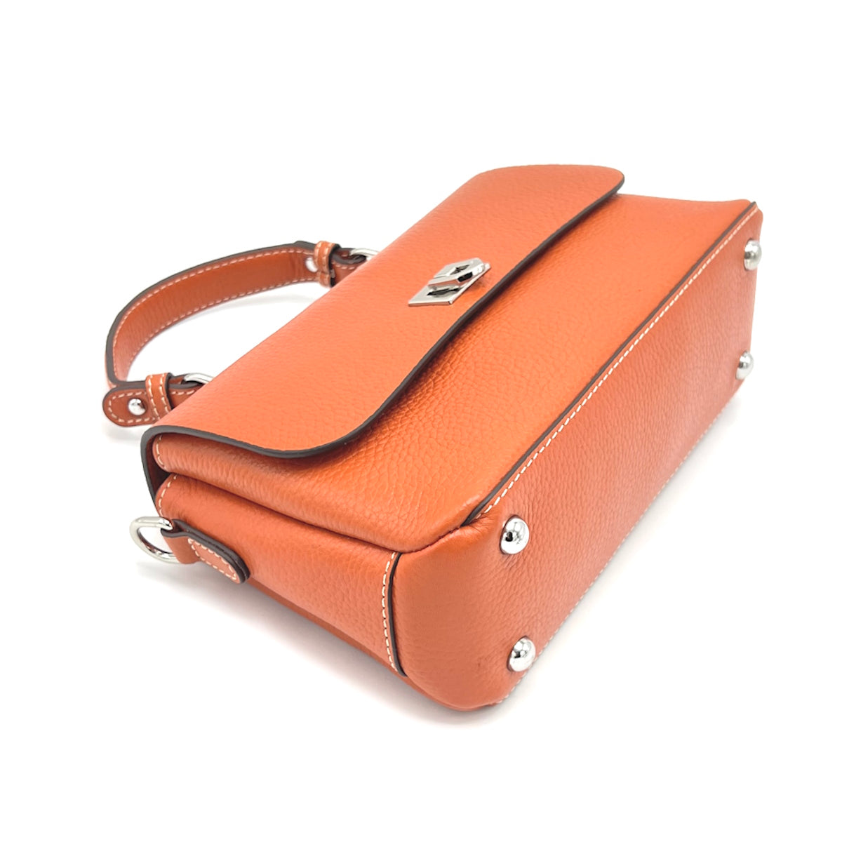 Genuine leather shoulder bag, Suie Valentini,  Made in Italy, art. 2404.500