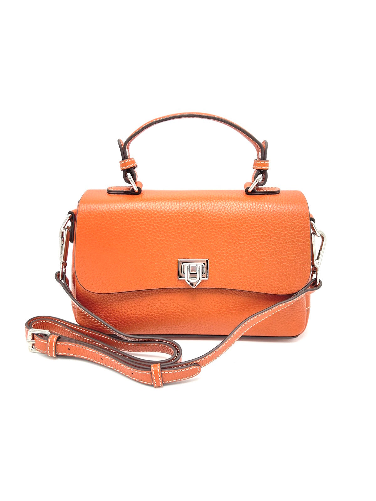 Women's Genuine Leather Shoulder Bag, Suie Valentini,  Made in Italy, art. 2404NEW