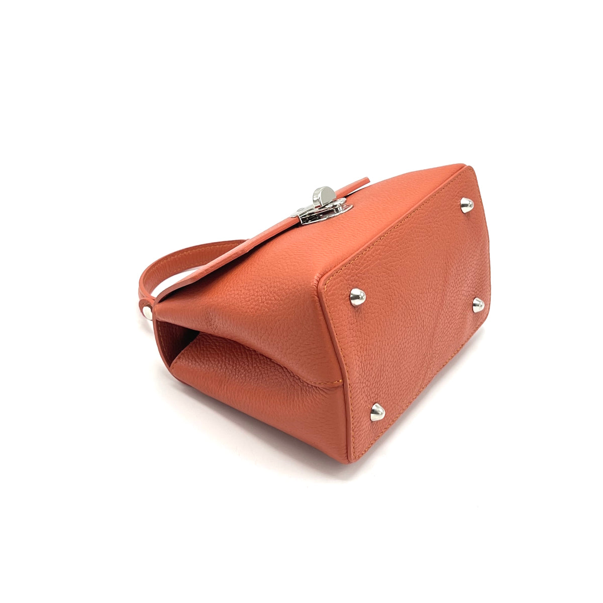 Genuine leather shoulder bag, Made in Italy, art. 112432GV