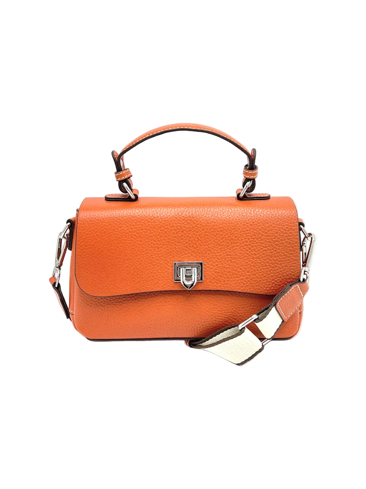 Women's Genuine Leather Shoulder Bag, Suie Valentini,  Made in Italy, art. 2404NEW