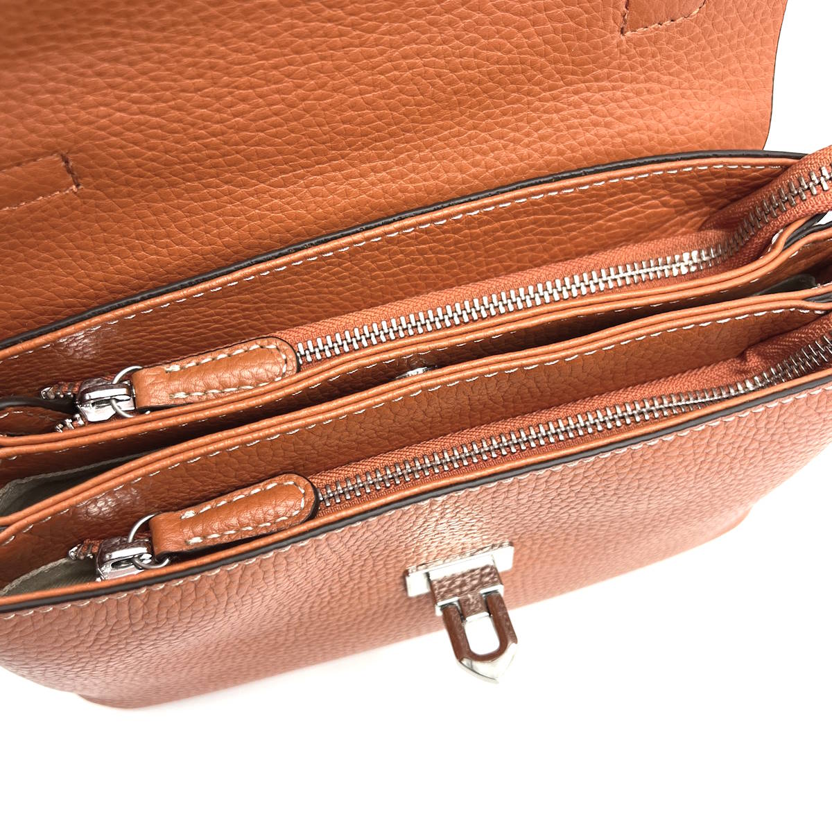 Genuine leather shoulder bag, Suie Valentini,  Made in Italy, art. 2404.500