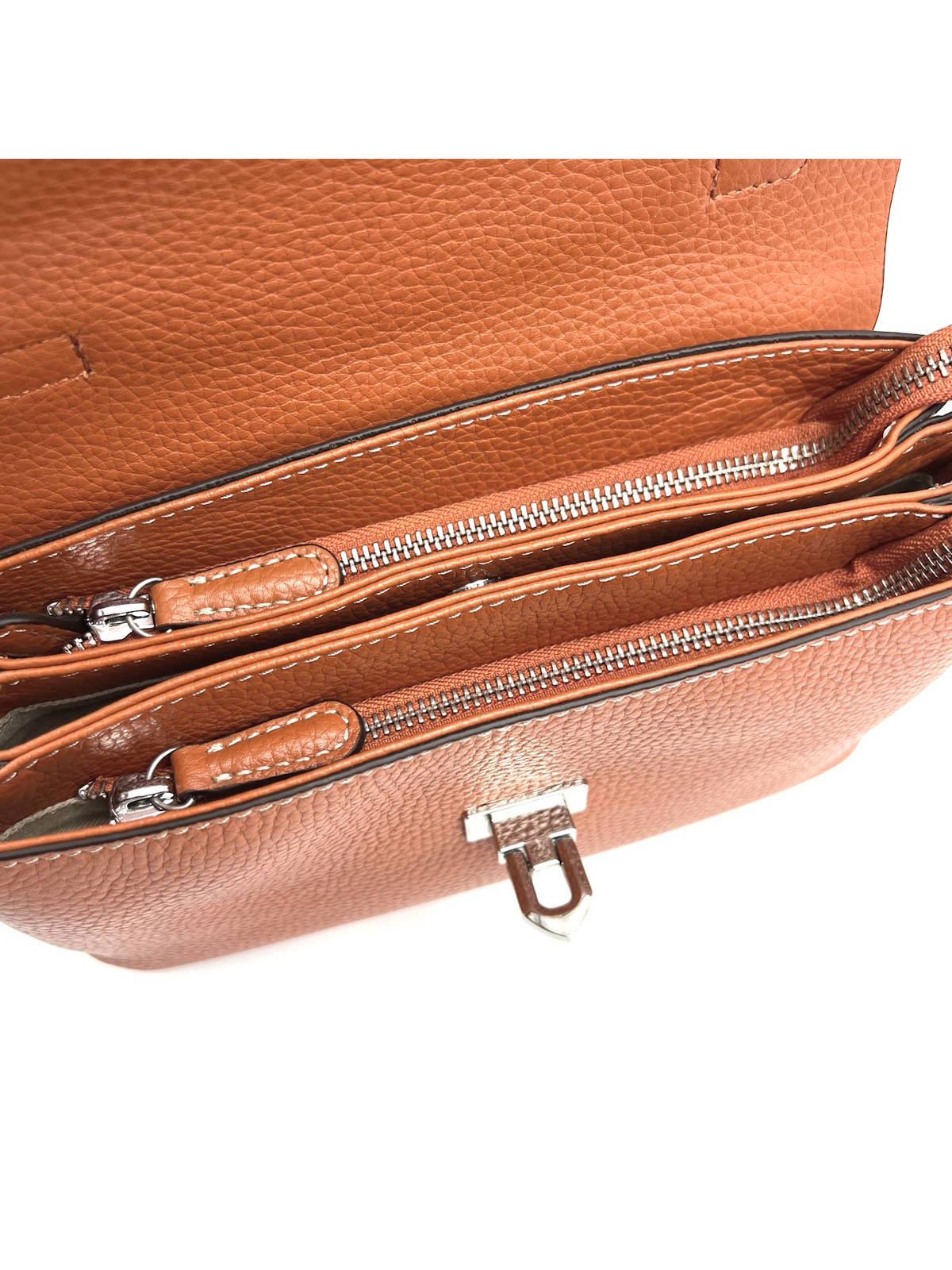 Women's Genuine Leather Shoulder Bag, Suie Valentini,  Made in Italy, art. 2404NEW