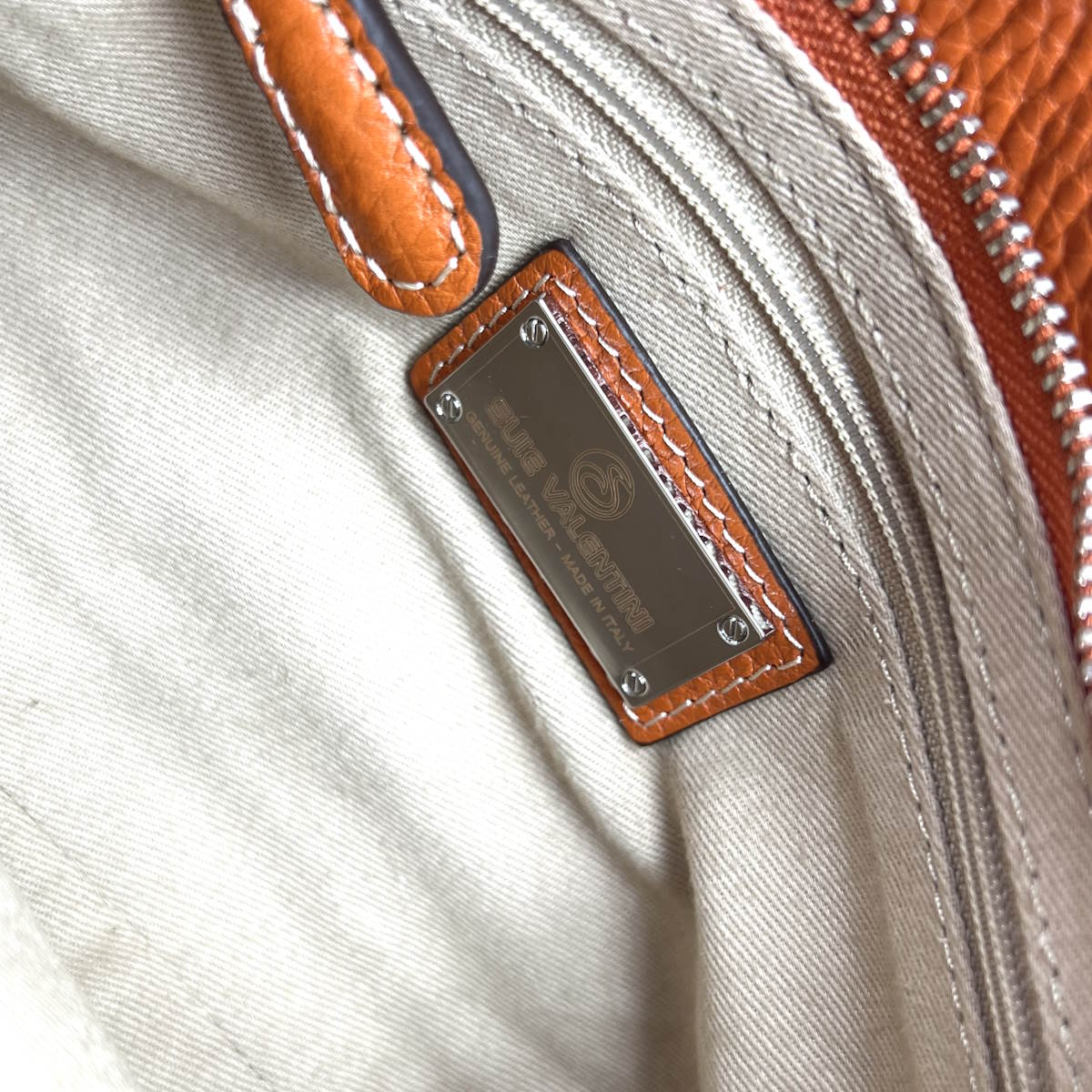 Genuine leather shoulder bag, Suie Valentini,  Made in Italy, art. 2404.500