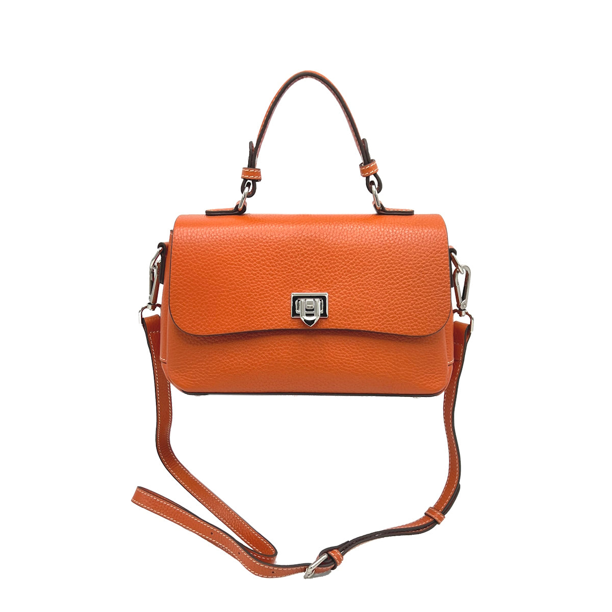 Genuine leather shoulder bag, Suie Valentini,  Made in Italy, art. 2404.500