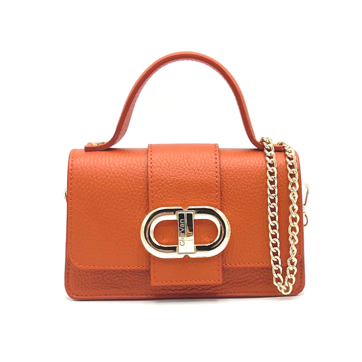 Genuine leather clutch bag, Mini size, Made in Italy, art. 112413GV