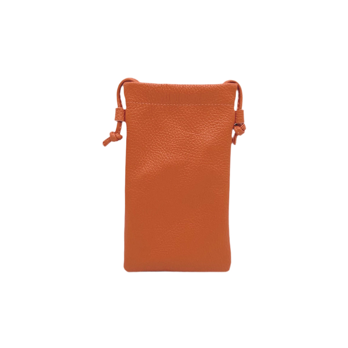 Genuine leather crossbody phone bag, Made in Italy, art. 112628