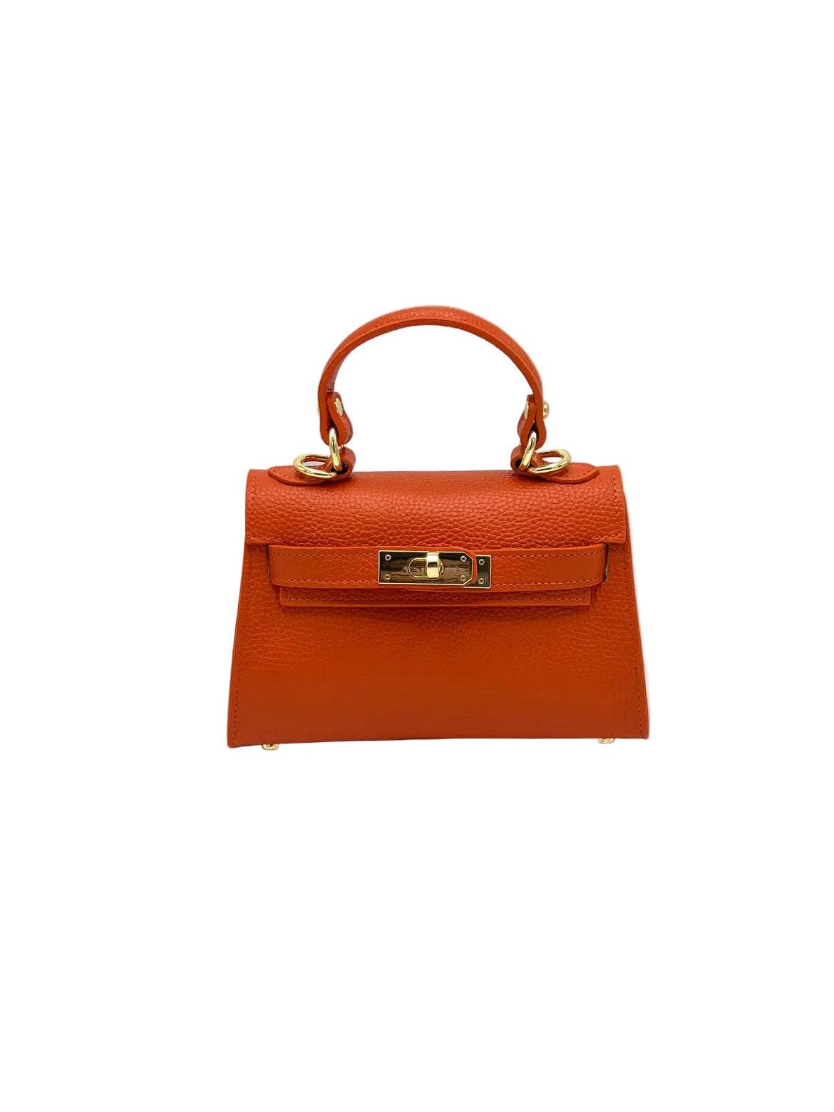 Genuine Leather Shoulder Bag, Made in Italy, art. 112609