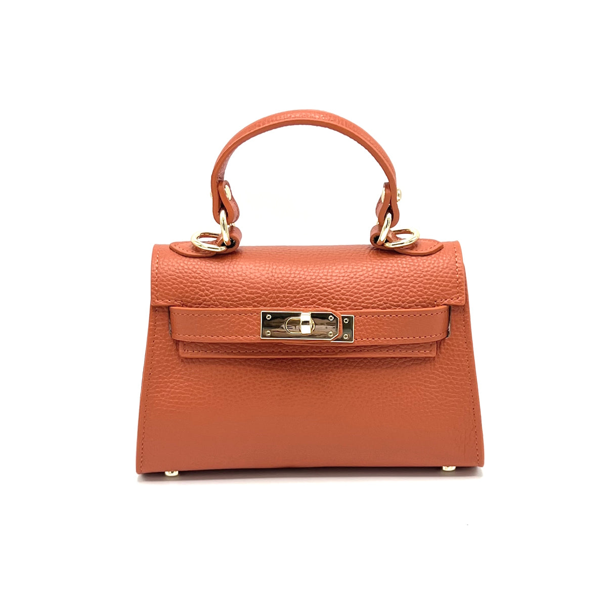 Genuine leather shoulder bag, Made in Italy, art. 112609