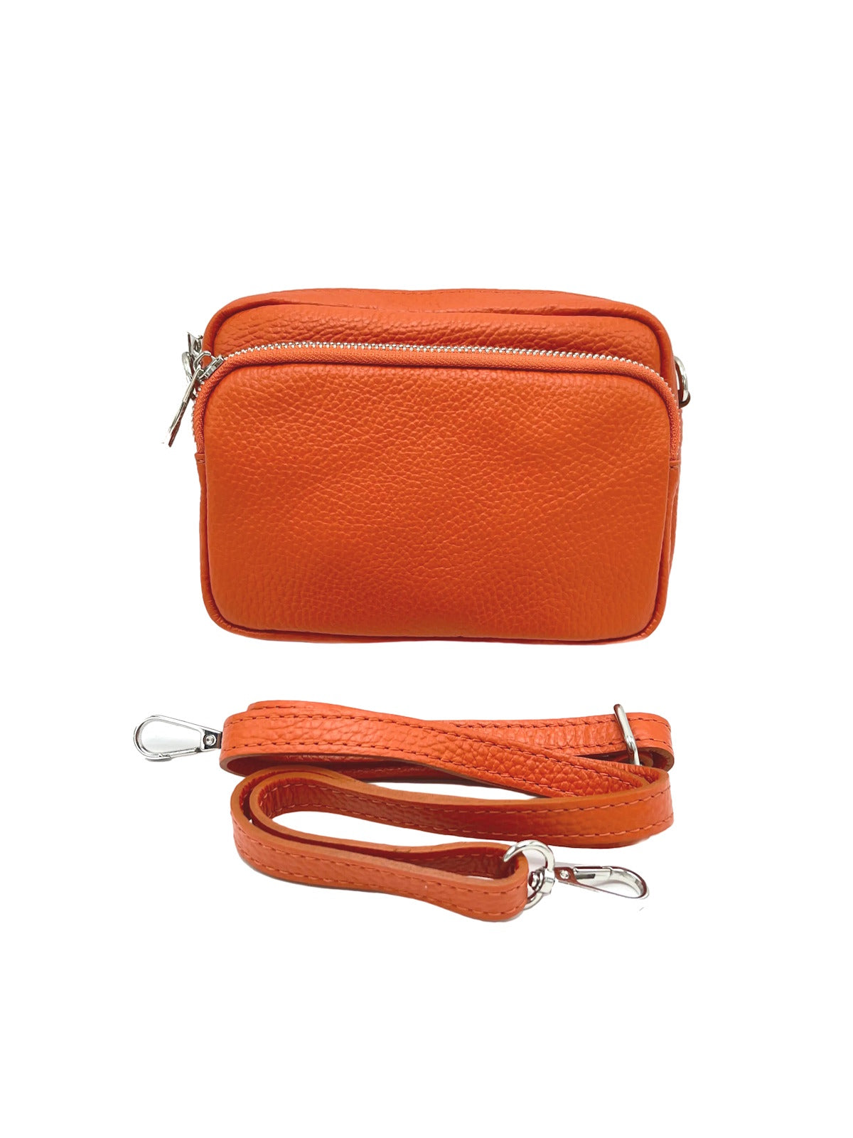 Women's Genuine Leather Shoulder Bag, Small Size, Made in Italy, art. 112424